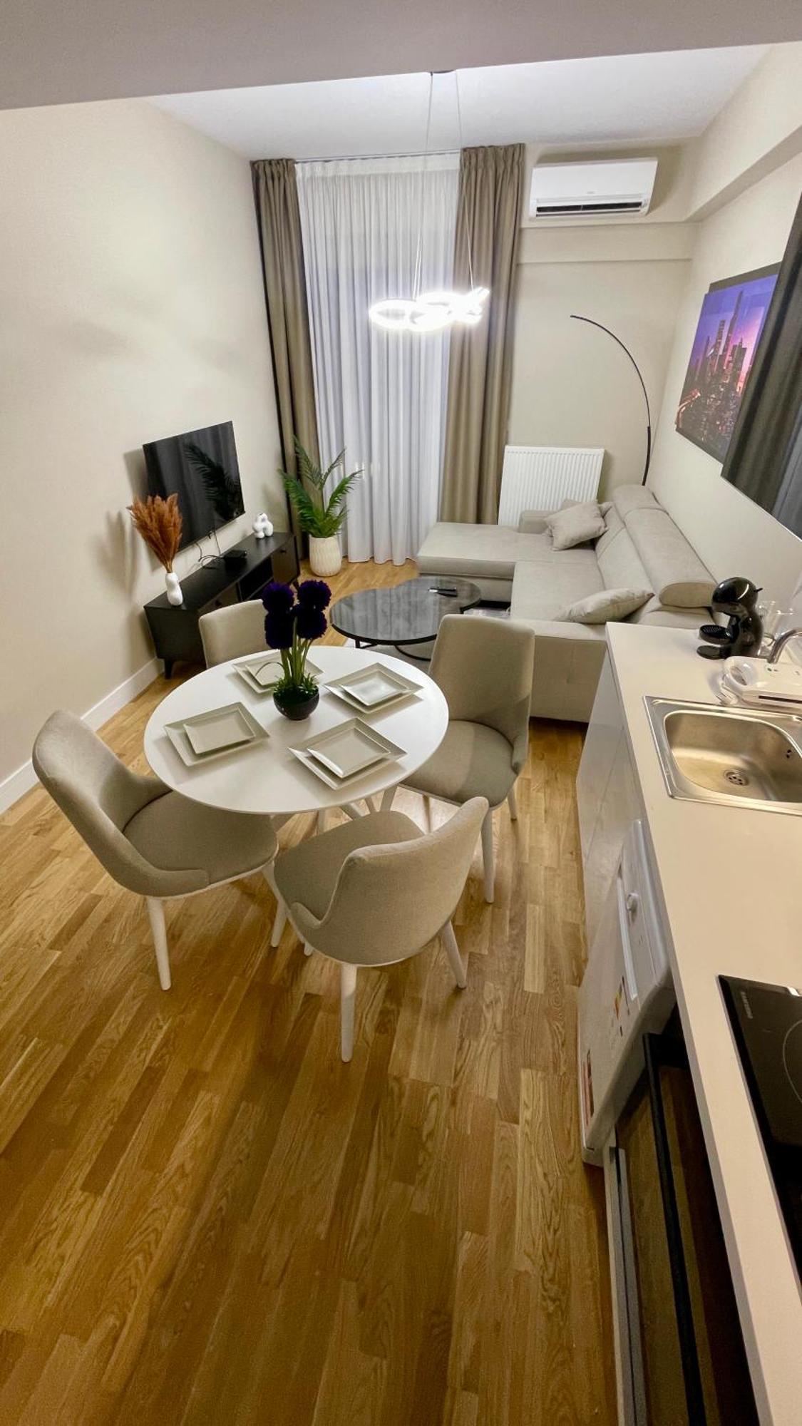 Diamond Of Skopje Luxury Apartment 18Th Floor Экстерьер фото