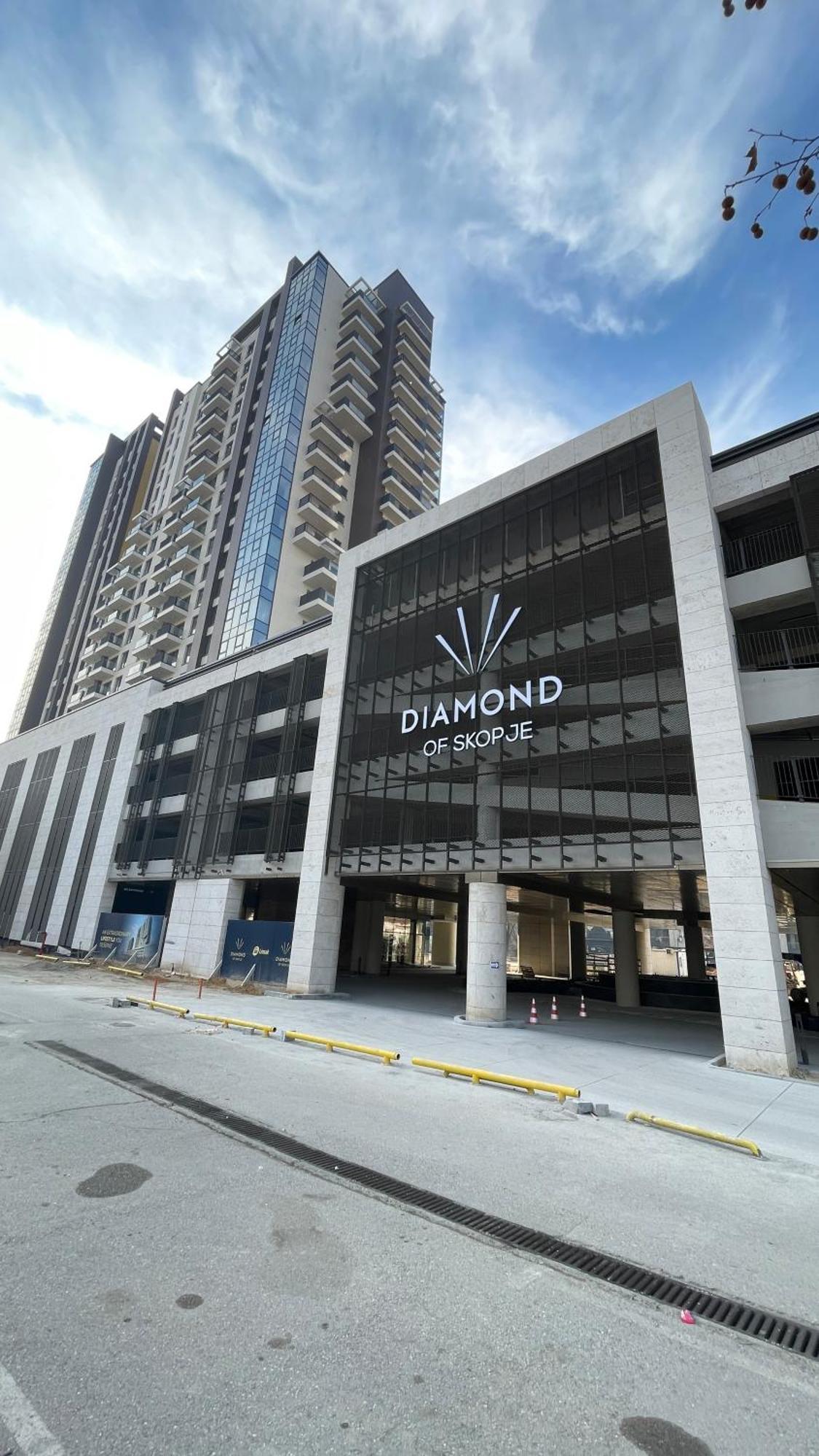 Diamond Of Skopje Luxury Apartment 18Th Floor Экстерьер фото